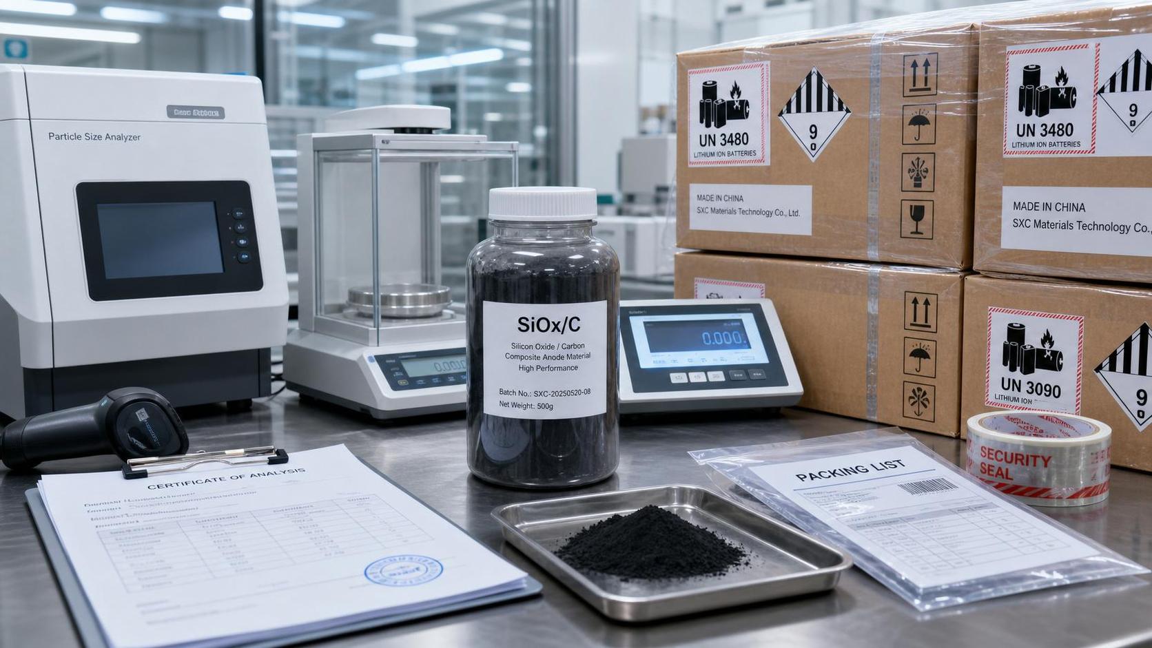 BIS Adds SiOx/C Anode Powder to Export Controls