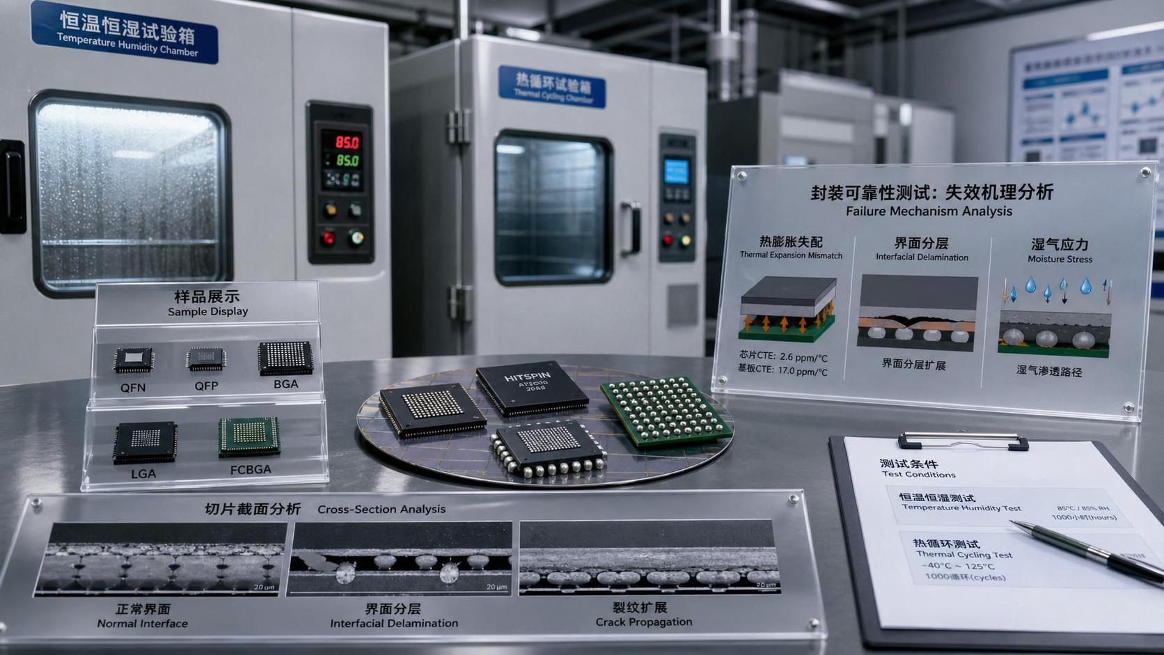 How to Evaluate Semiconductor Packaging Materials Reliability for Thermal Cycling and Moisture Stress