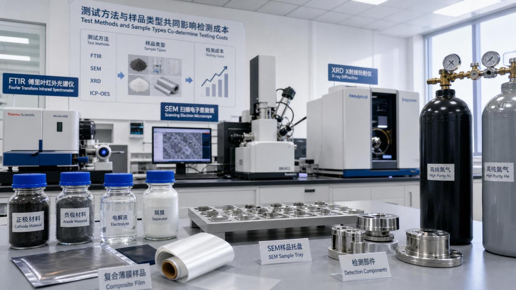 What Drives Material Characterization Cost? A Practical Breakdown by Test Method and Sample Type