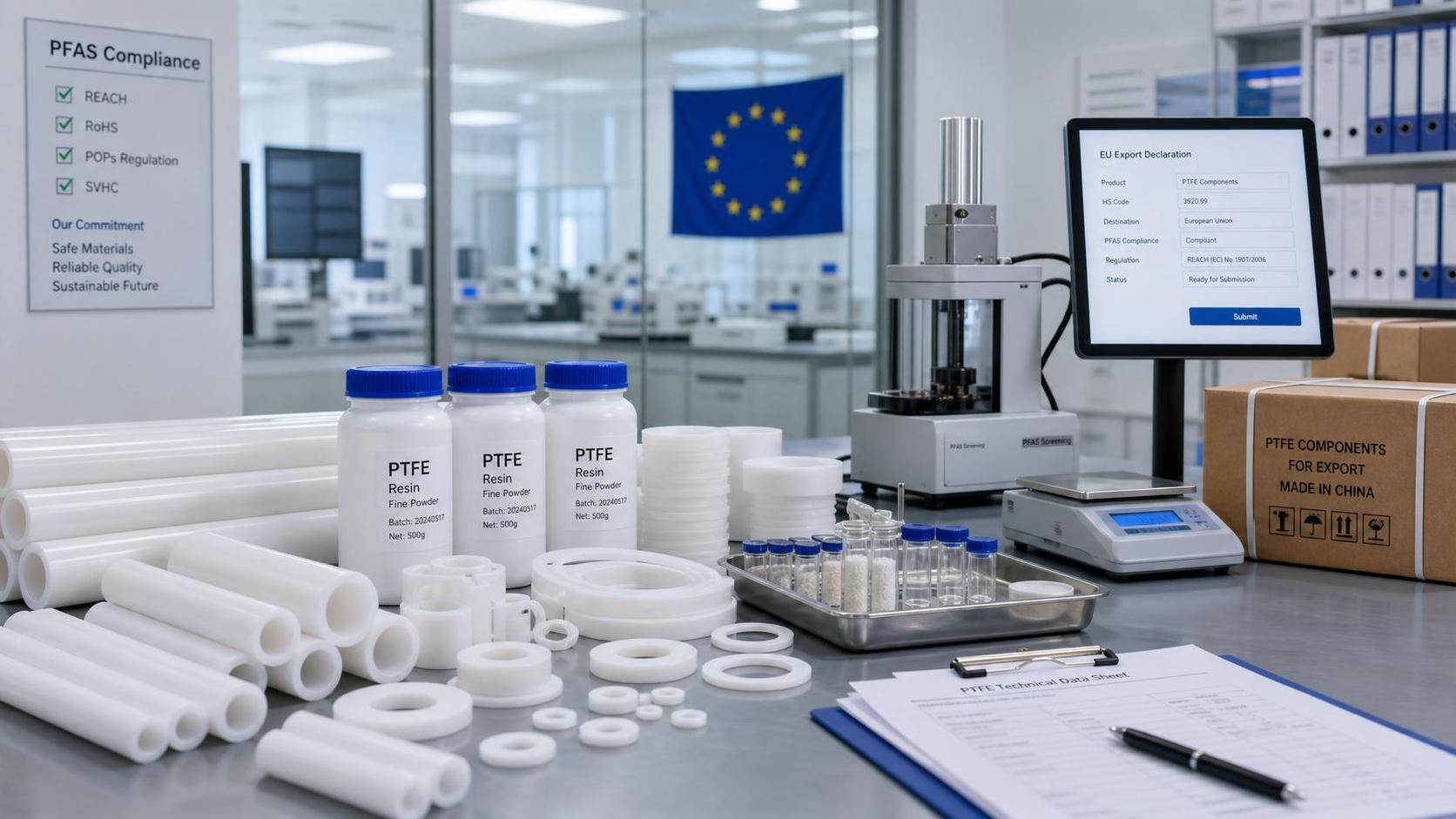 ECHA PFAS Export Guide Adds PTFE Roadmap Rule