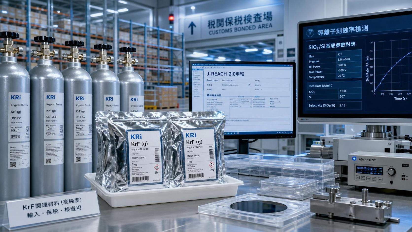 Japan Requires J-REACH 2.0 Filing for KrF Gas Imports
