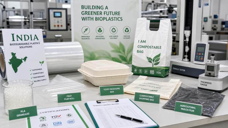Biodegradable Plastics in India: Applications, Regulations, and Buying Considerations