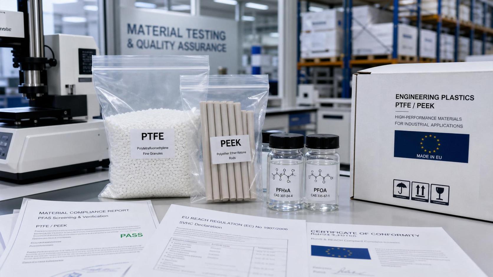 ECHA Opens PFAS Exemption Window for PTFE and PEEK Exporters