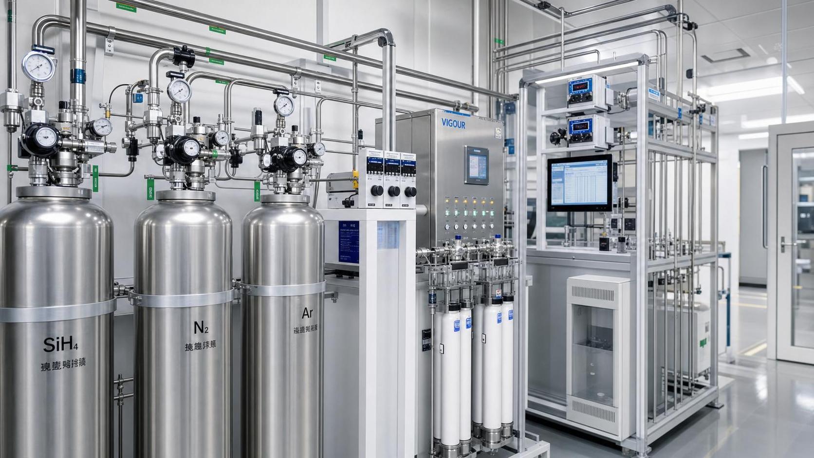 Purity Control Systems for Semiconductor Gases: Key Specs, Monitoring Methods, and Risks