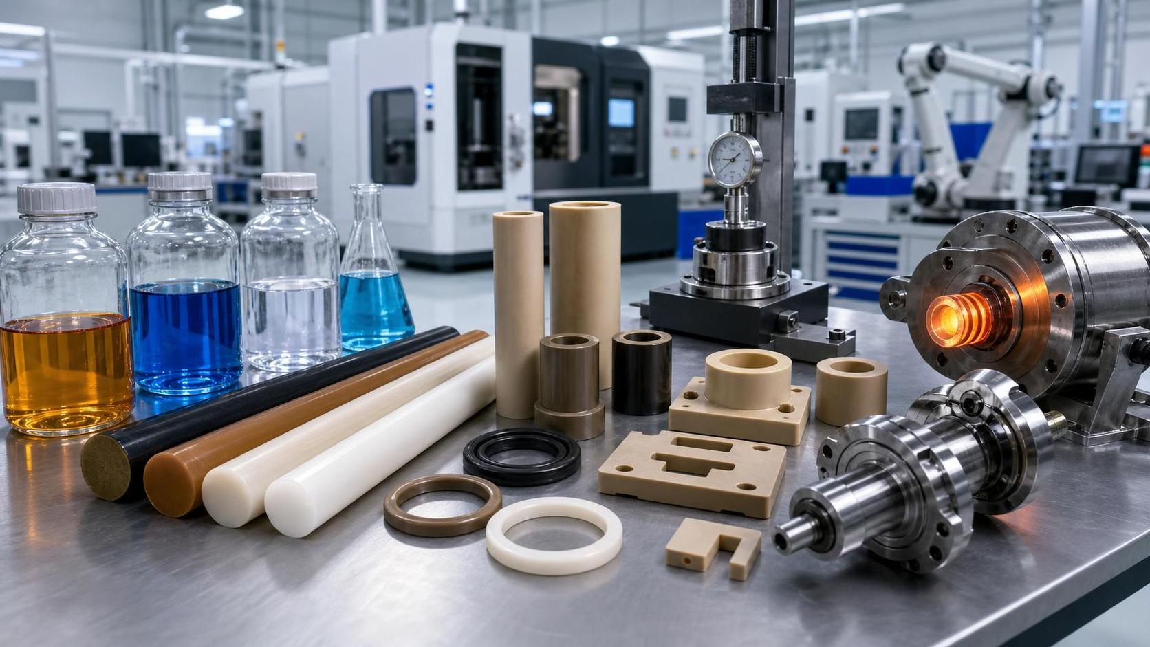 How to Choose High-Performance Polymers: Temperature, Chemical Resistance, and Wear