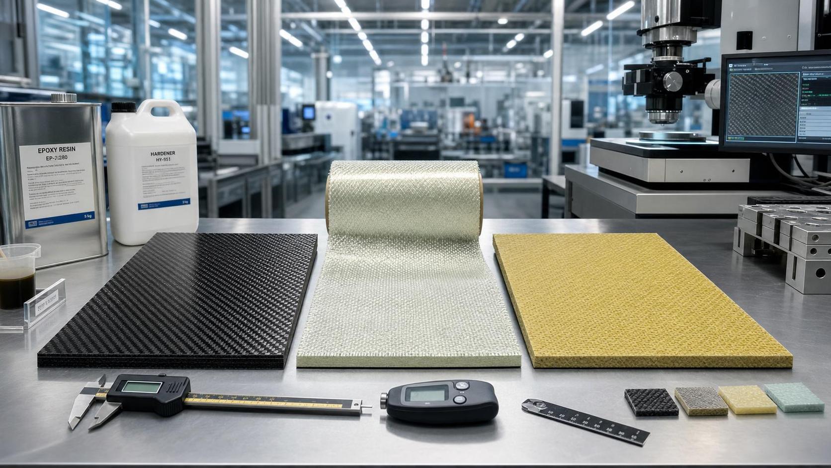 Composite Material Selection Guide: How to Compare Strength, Weight, and Processing Needs