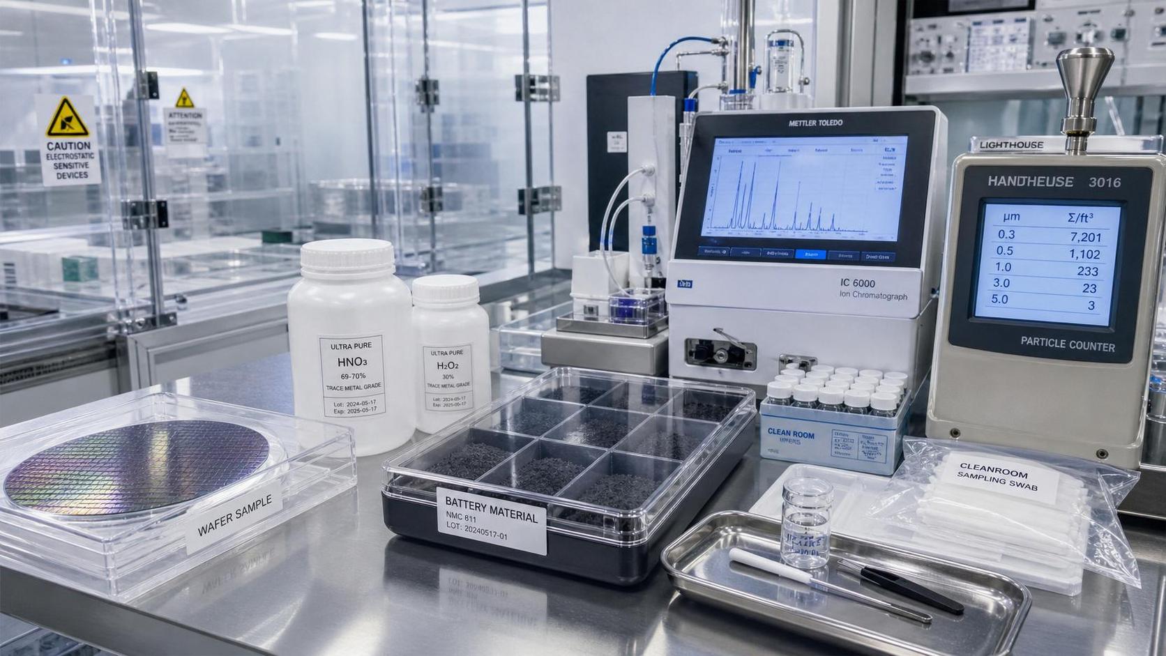 How to Use Cleanroom Contamination Analysis to Trace Particle and Ionic Failure Sources