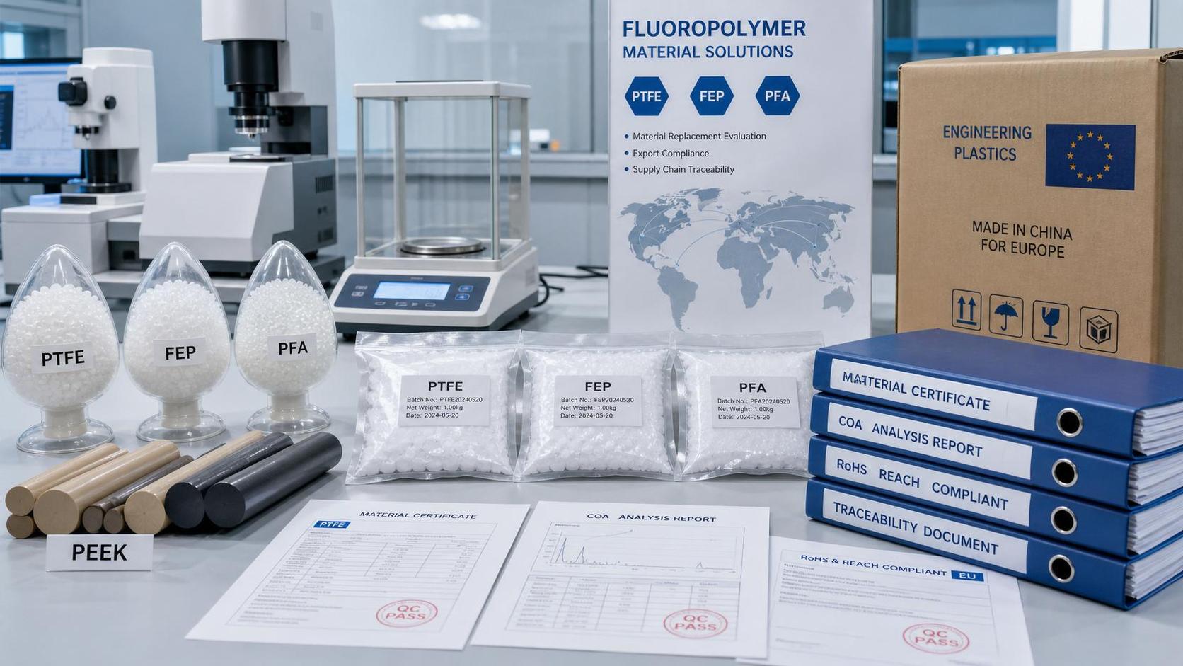 ECHA Revises PFAS Proposal, Tightening PTFE and PEEK Export Compliance