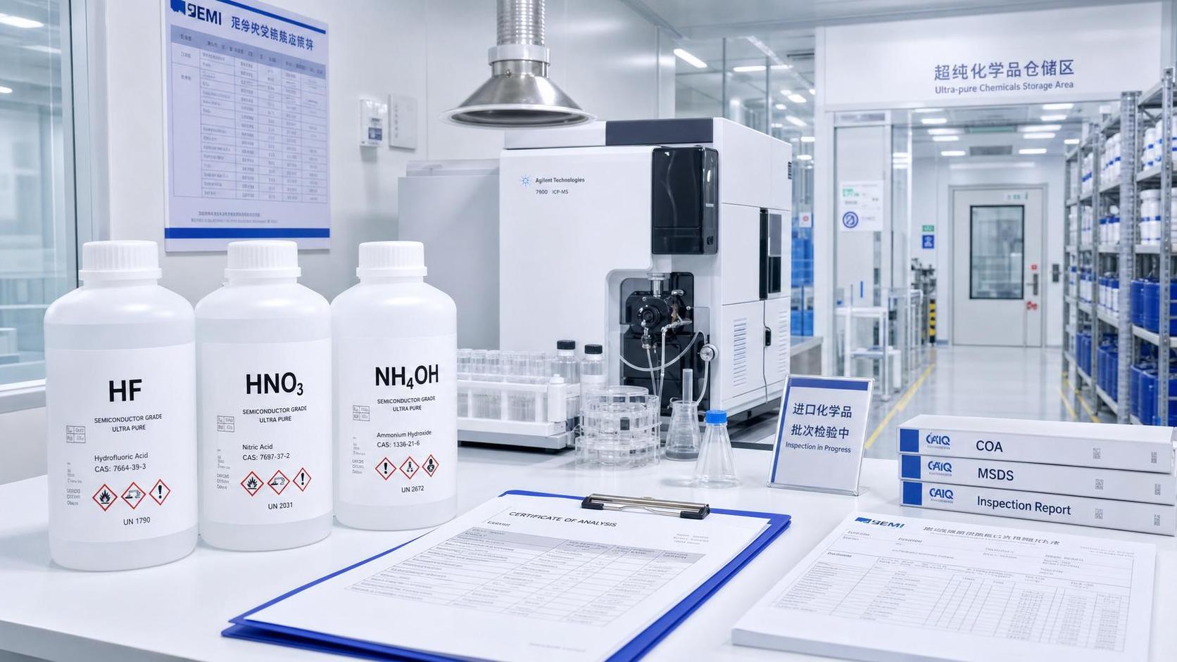 Japan Tightens ICP-MS Limits for Imported Ultra-Pure Wet Chemicals
