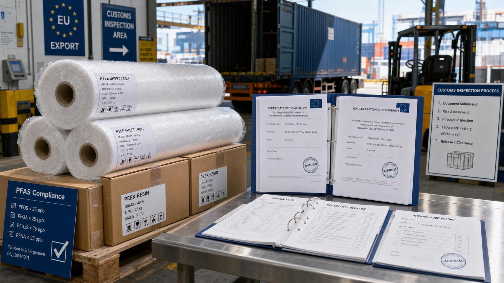 ECHA PFAS Transition Rule Raises EU Export Filing Bar