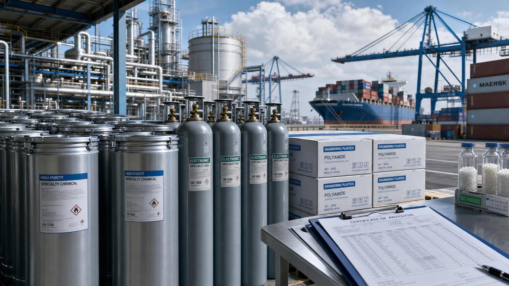 Specialty Chemical Export Market: Key Demand Regions, Compliance Risks, and Margin Drivers