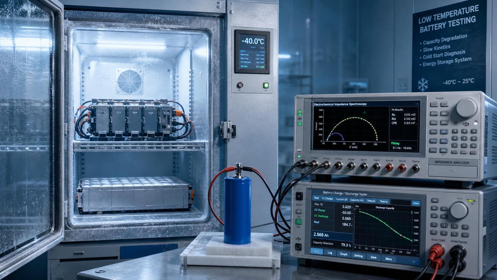 Low Temperature Electrochemical Performance: How to Diagnose Capacity Loss and Slow Kinetics