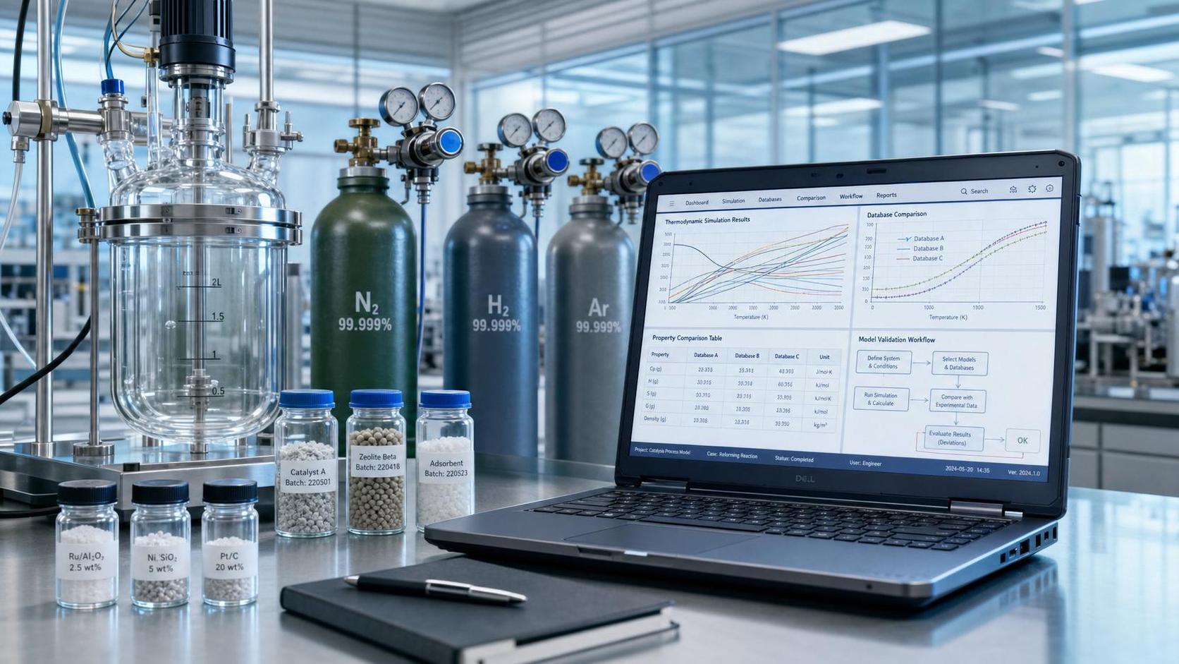 Chemical Thermodynamics Software Supplier Comparison: Data Models, Licensing, and Validation