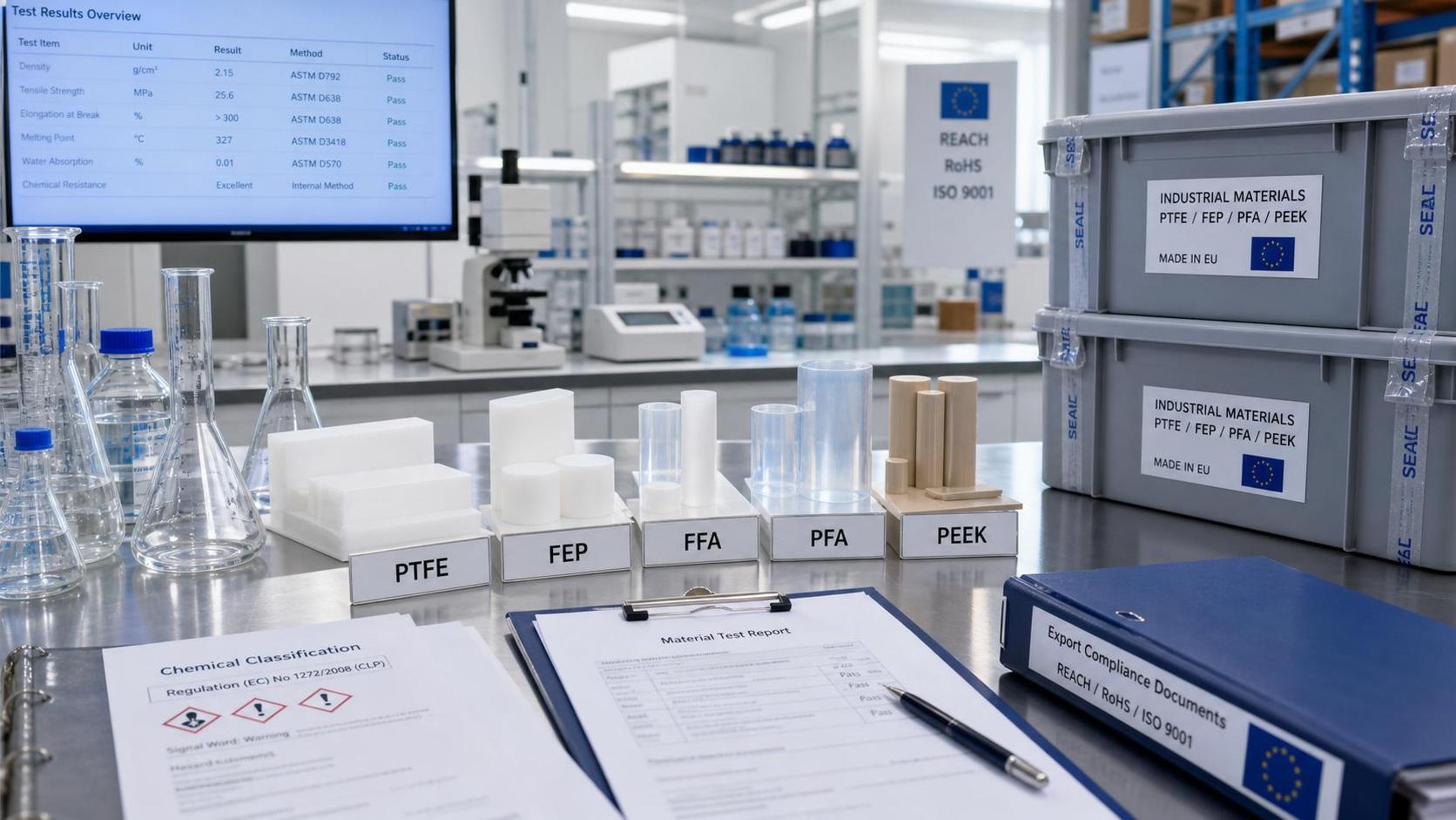ECHA PFAS Draft Puts PTFE and PEEK Exporters on Notice