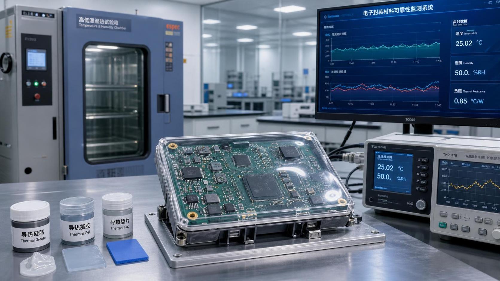 How to Evaluate Silicone Electronic Packaging Materials for Thermal and Moisture Reliability