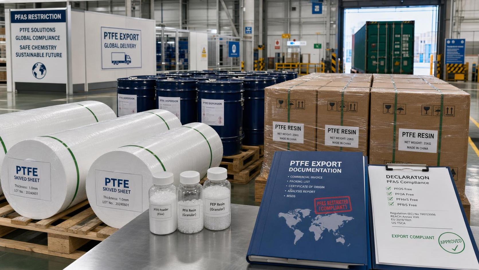 EU Enforces PFAS Ban With Exemption Filings for PTFE Exports