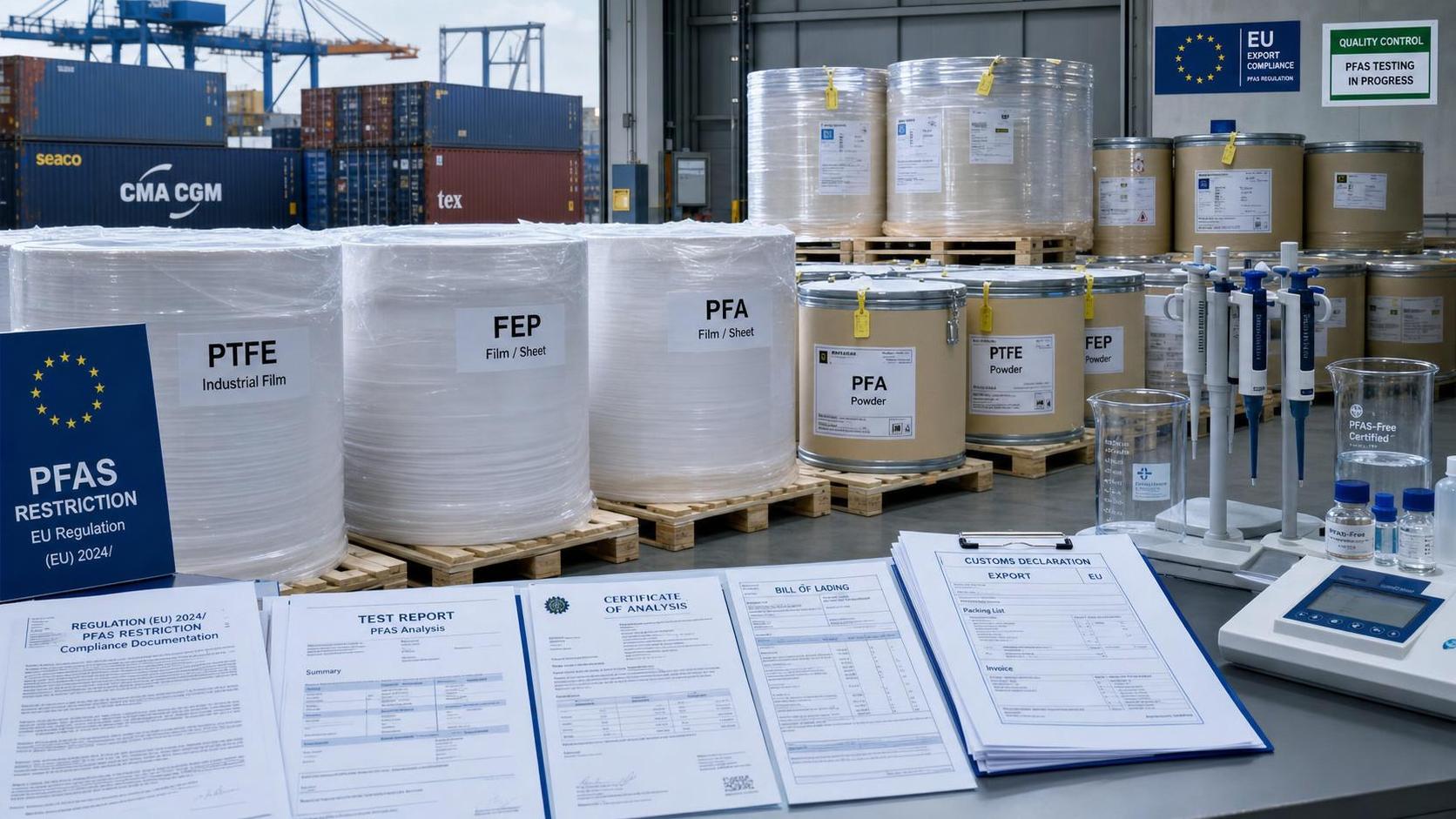 EU PFAS Rule Extends DoC Duty to Fluoropolymers
