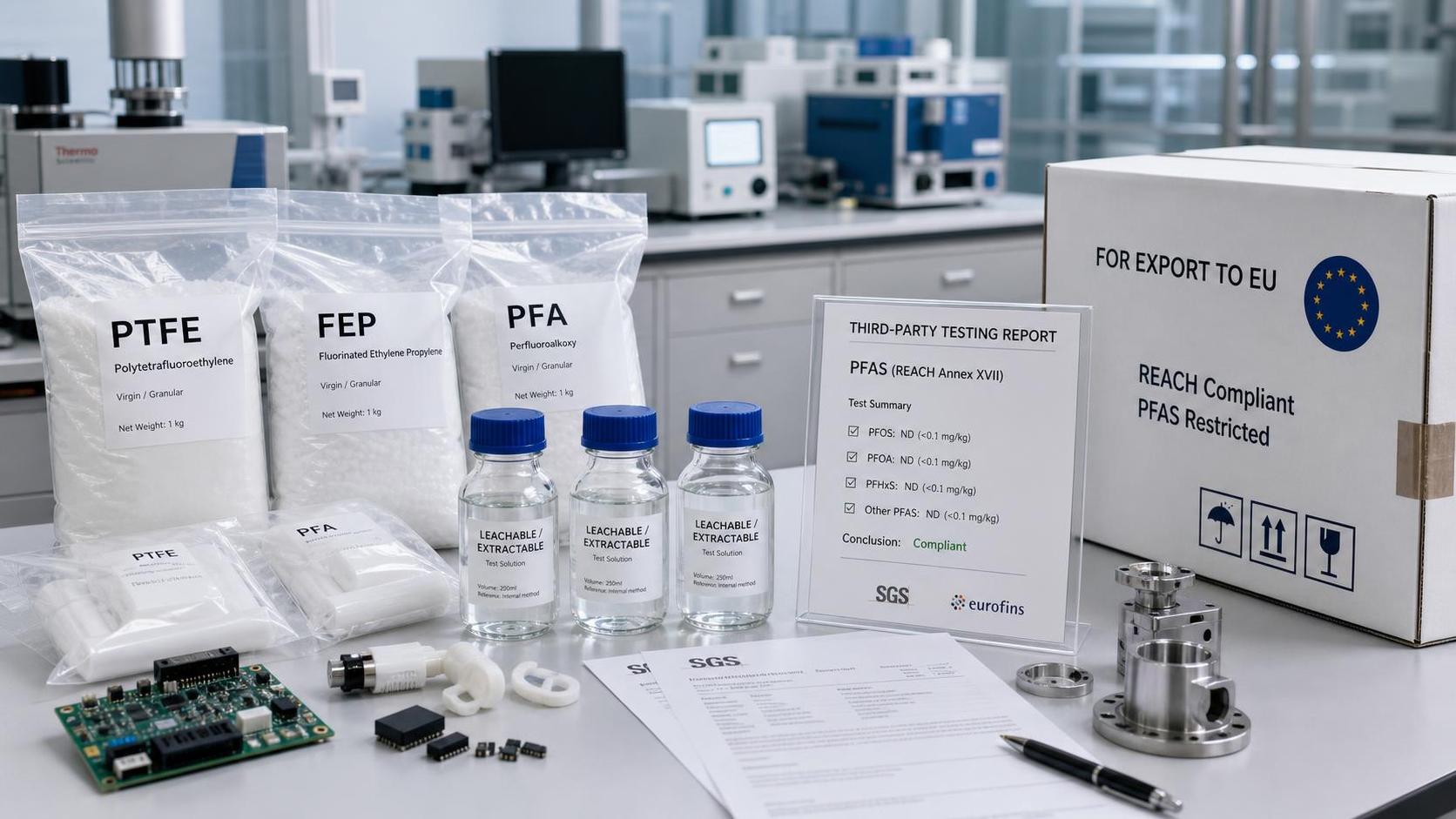 EU REACH Adds 5 PFAS Limits for Fluoropolymers