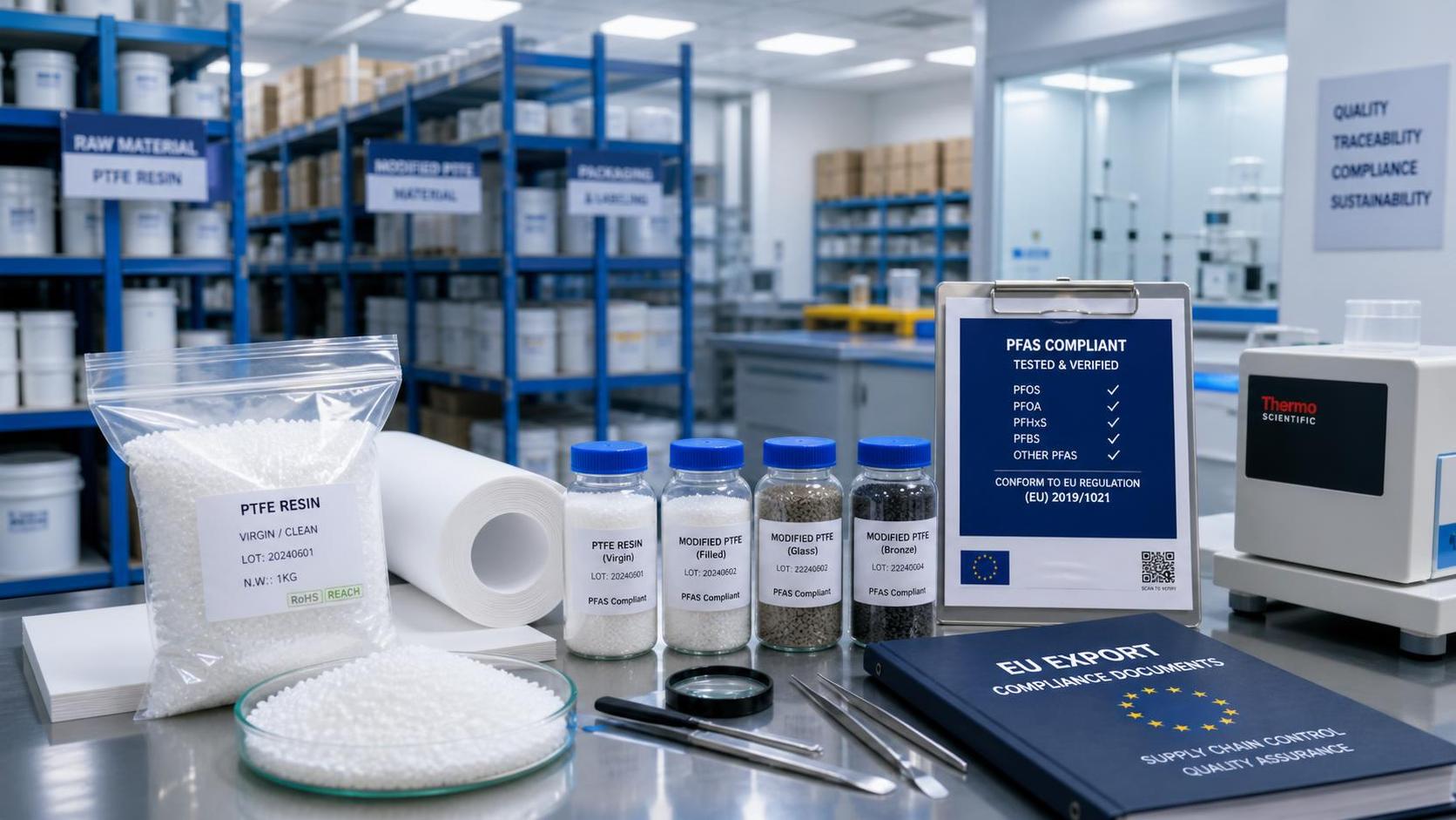 EU Adopts REACH Revision on PFAS in PTFE