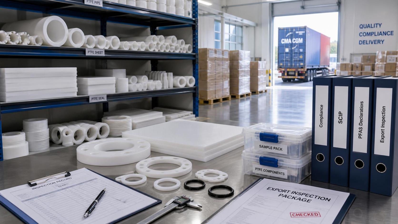 ECHA Updates SCIP Guide for PFAS-Containing PTFE Exports