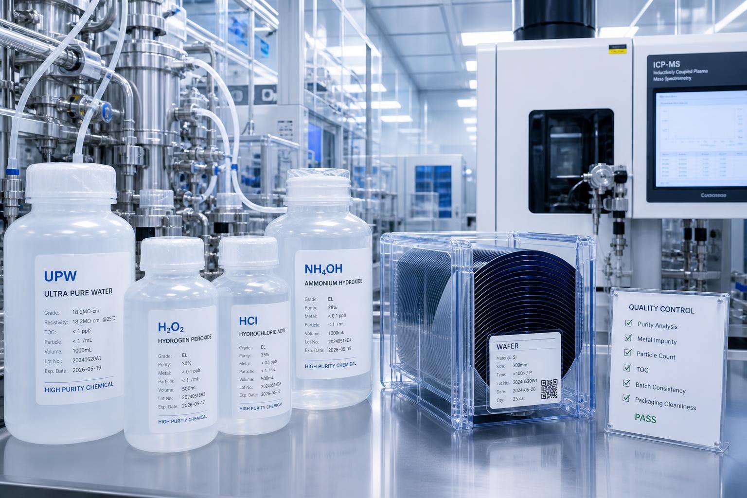 How to Evaluate Semiconductor-Grade High-Purity Reagents for Fab Process Reliability
