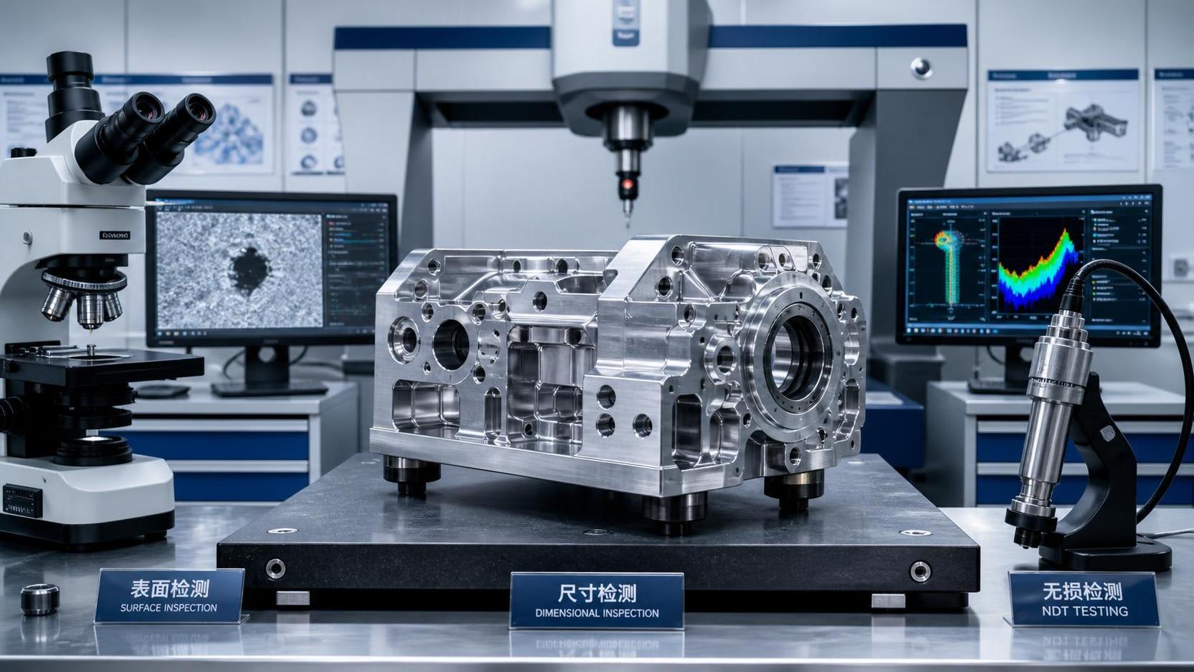 How to Detect Material Defects in Precision CNC Machined Components