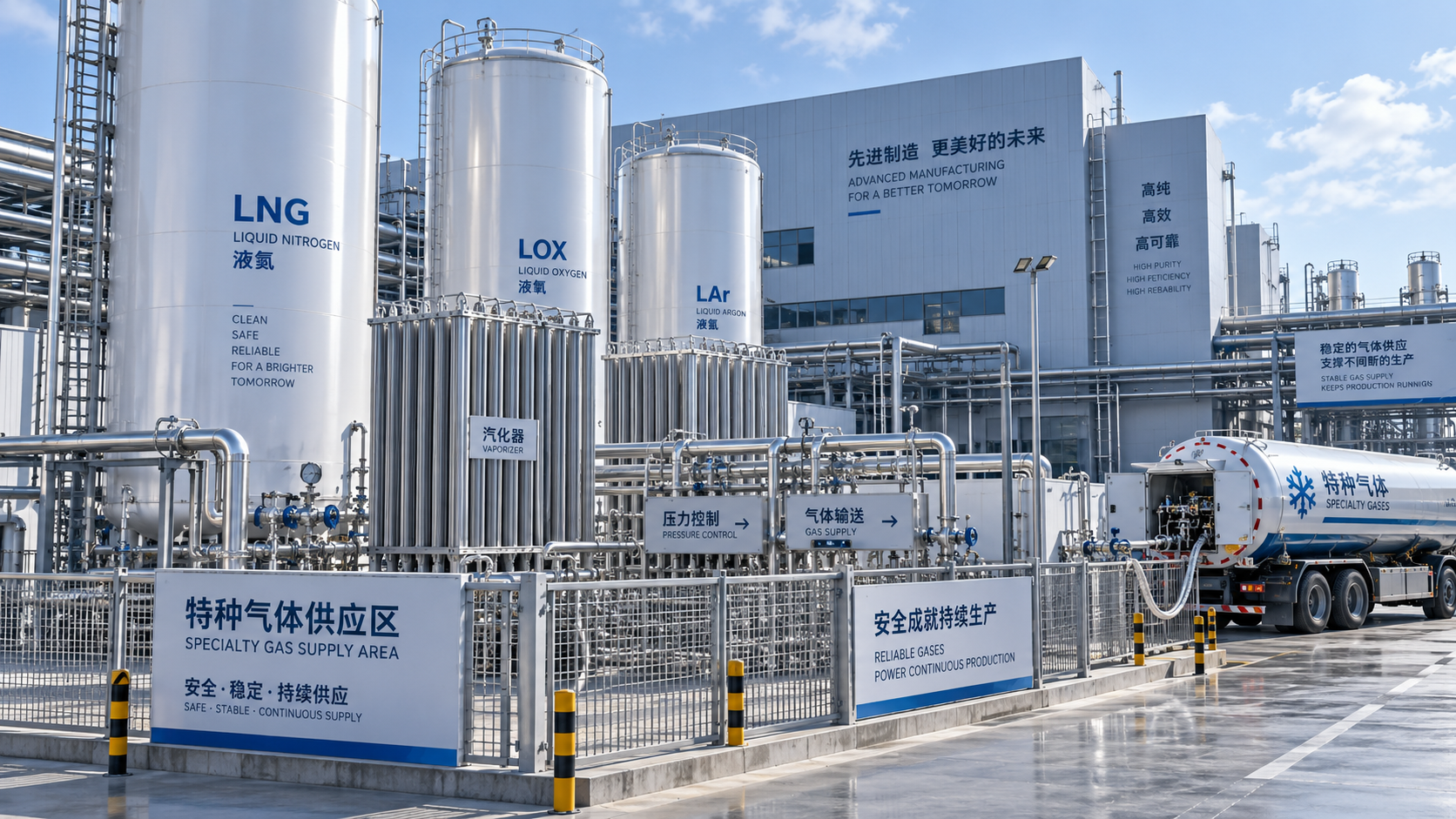 How to Evaluate Bulk Specialty Gas Delivery for High-Volume Manufacturing Sites