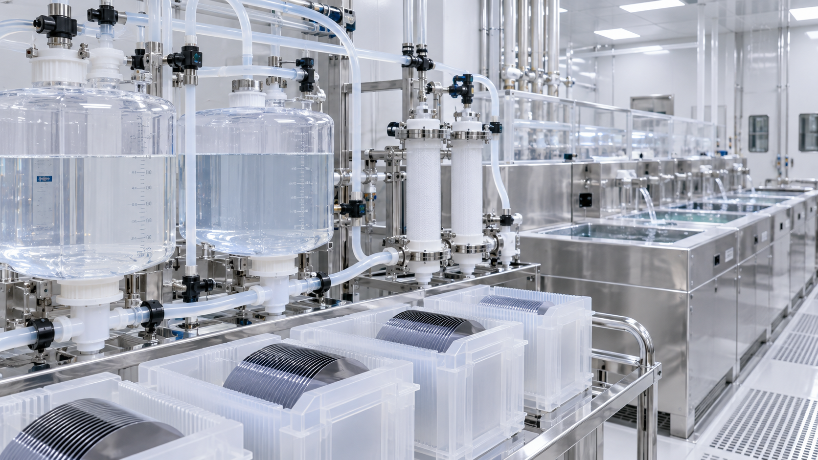 How to Specify High-Purity Chemicals for Semiconductor Wet Processes
