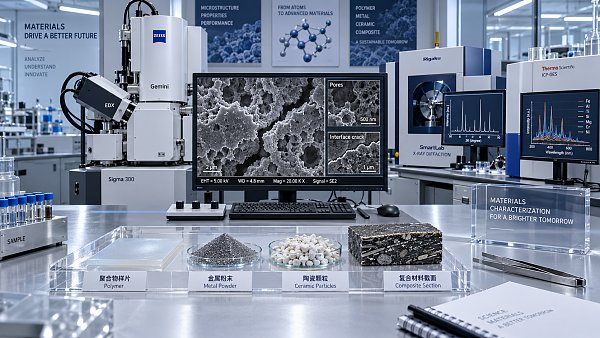 Material Characterization Analysis: Selecting Tests for Composition and Defect Analysis