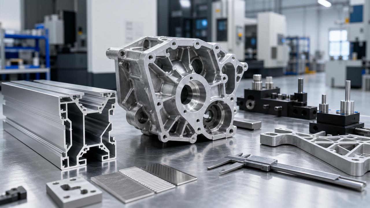 Aluminum extrusions or cast parts for lighter structures?
