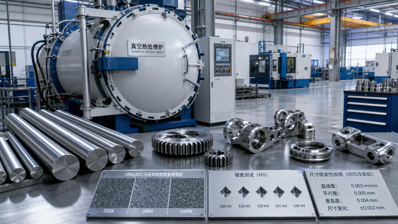 Maraging steel heat treatment issues that affect final strength