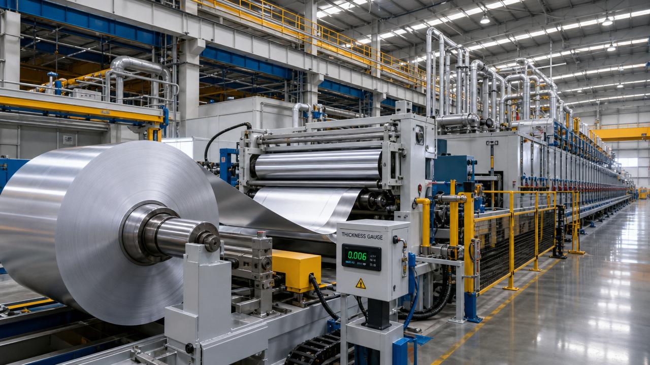 Aluminum Foil Manufacturing Process: Rolling, Annealing, and Thickness Control Explained