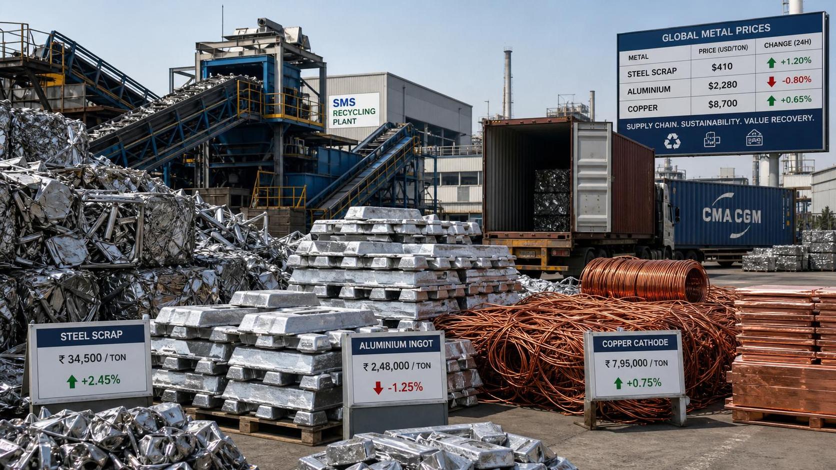 Metal Recycling Industry India: Key Price Drivers, Supply Risks, and Buyer Signals