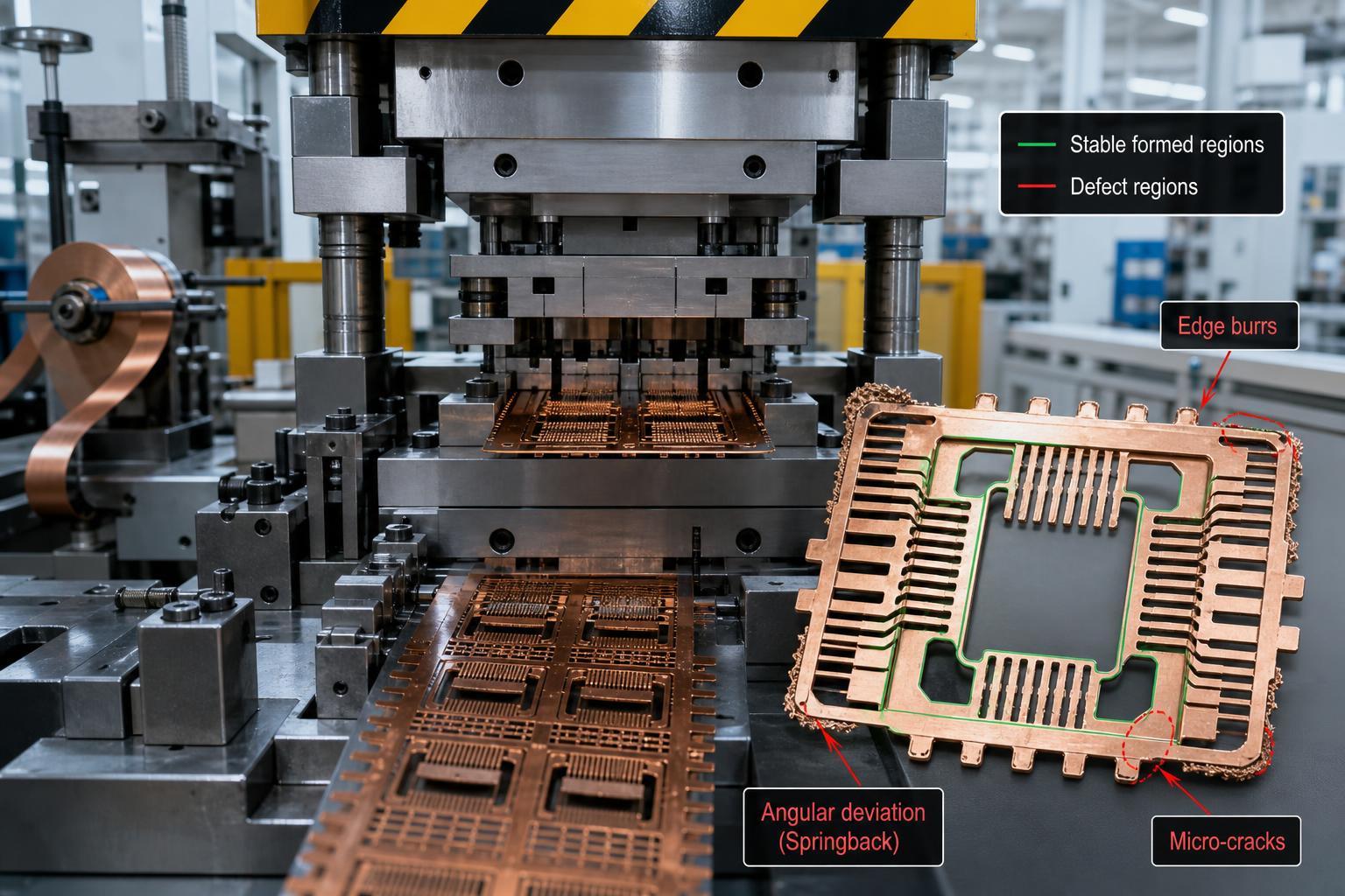 Lead Frame Alloy Stamping Defects: Burrs, Cracks, Springback, and How to Prevent Them
