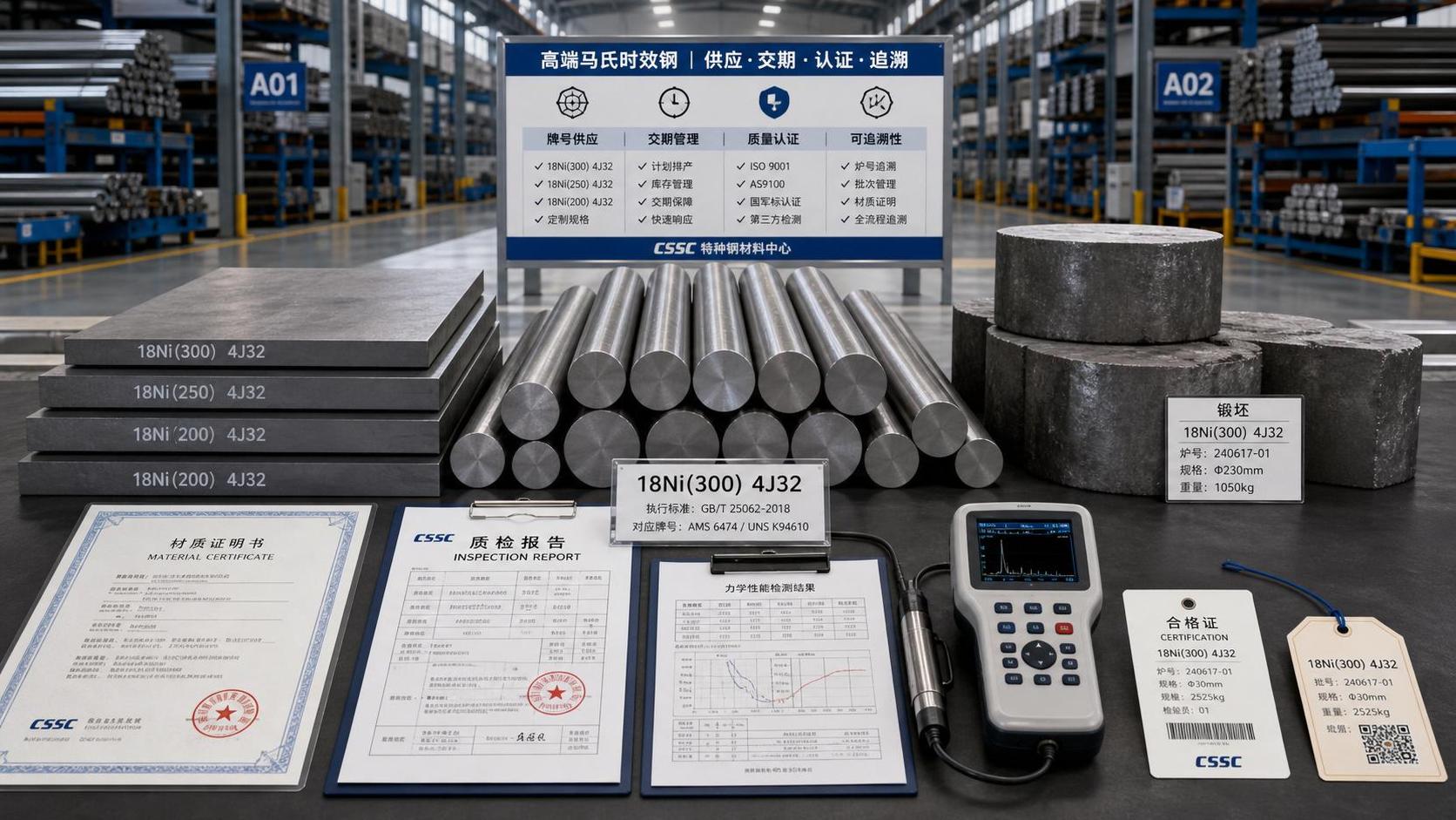 Maraging Steel Supplier Evaluation Checklist: Grades, Lead Times, and Certification Points