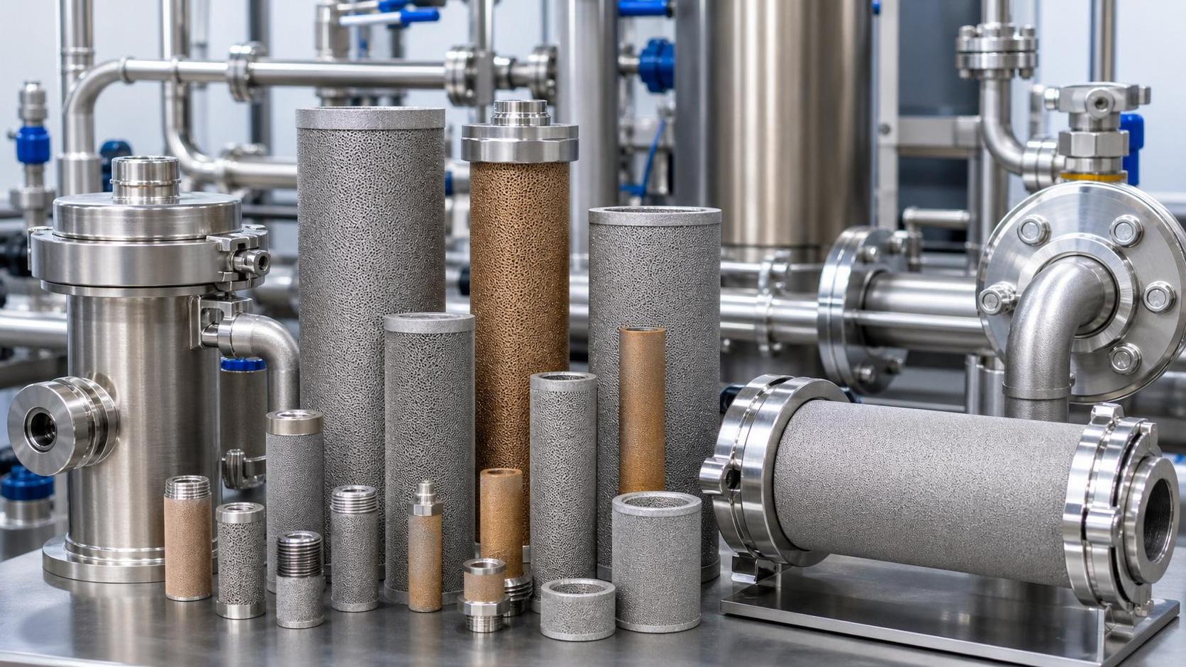 Powder Metallurgy Filters: Which Pore Size and Material Fit Gas or Liquid Filtration?