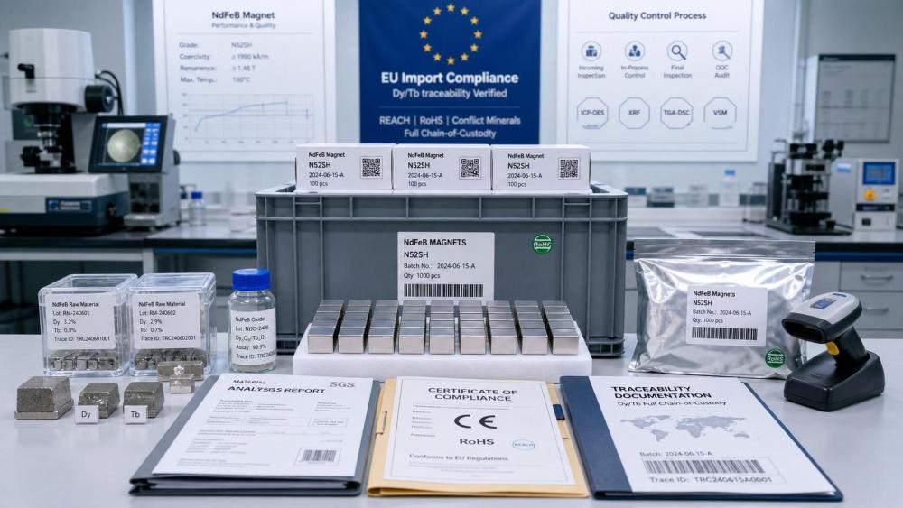 EU Tightens NdFeB Magnet Import Traceability