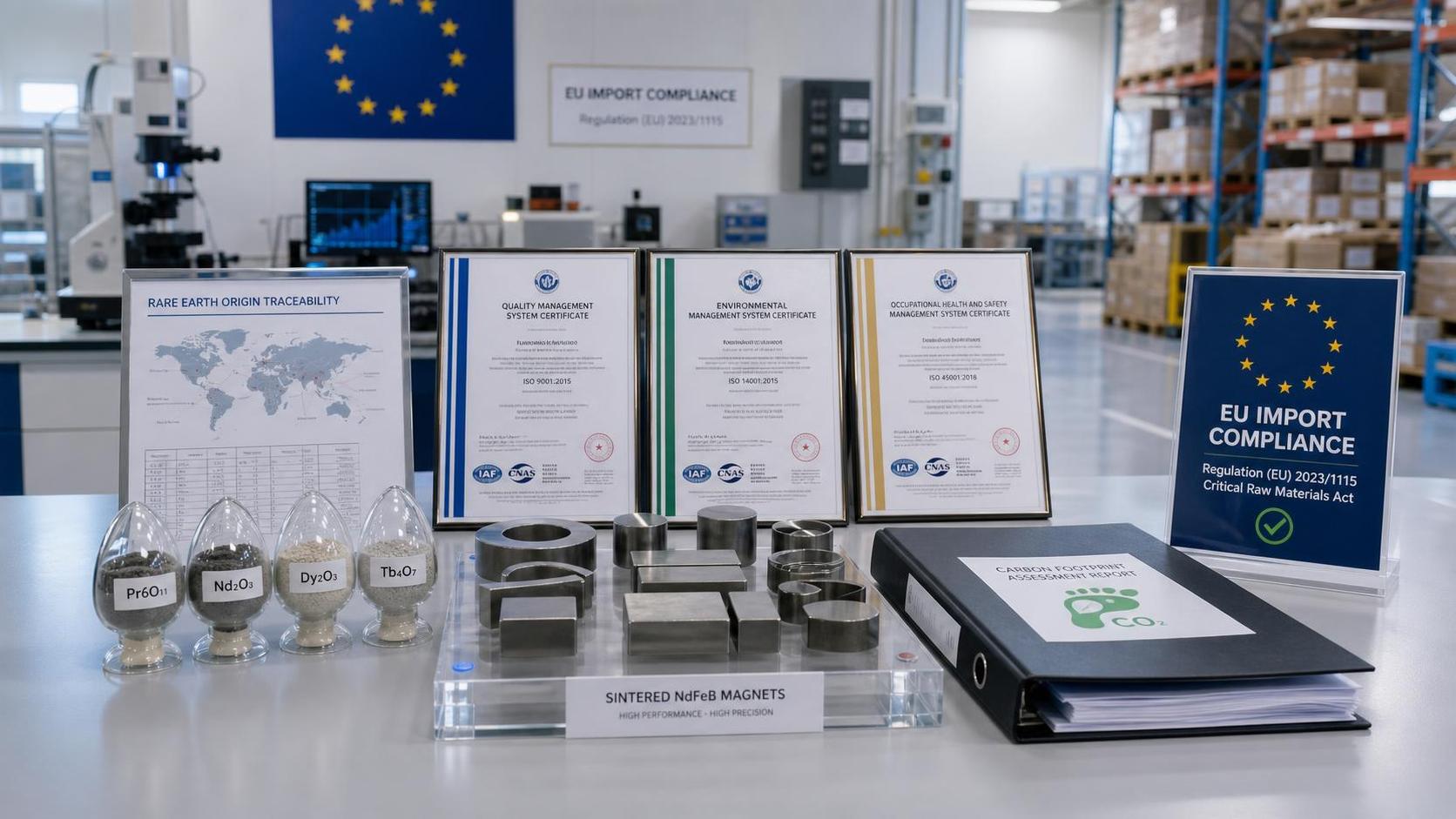 EU Sets REE Traceability Rule for Imported NdFeB