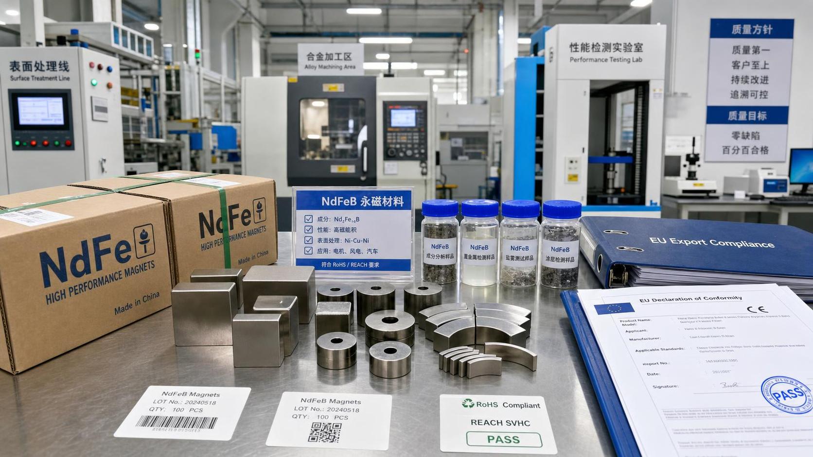 EU REACH Update Takes Effect for NdFeB Magnet Exports