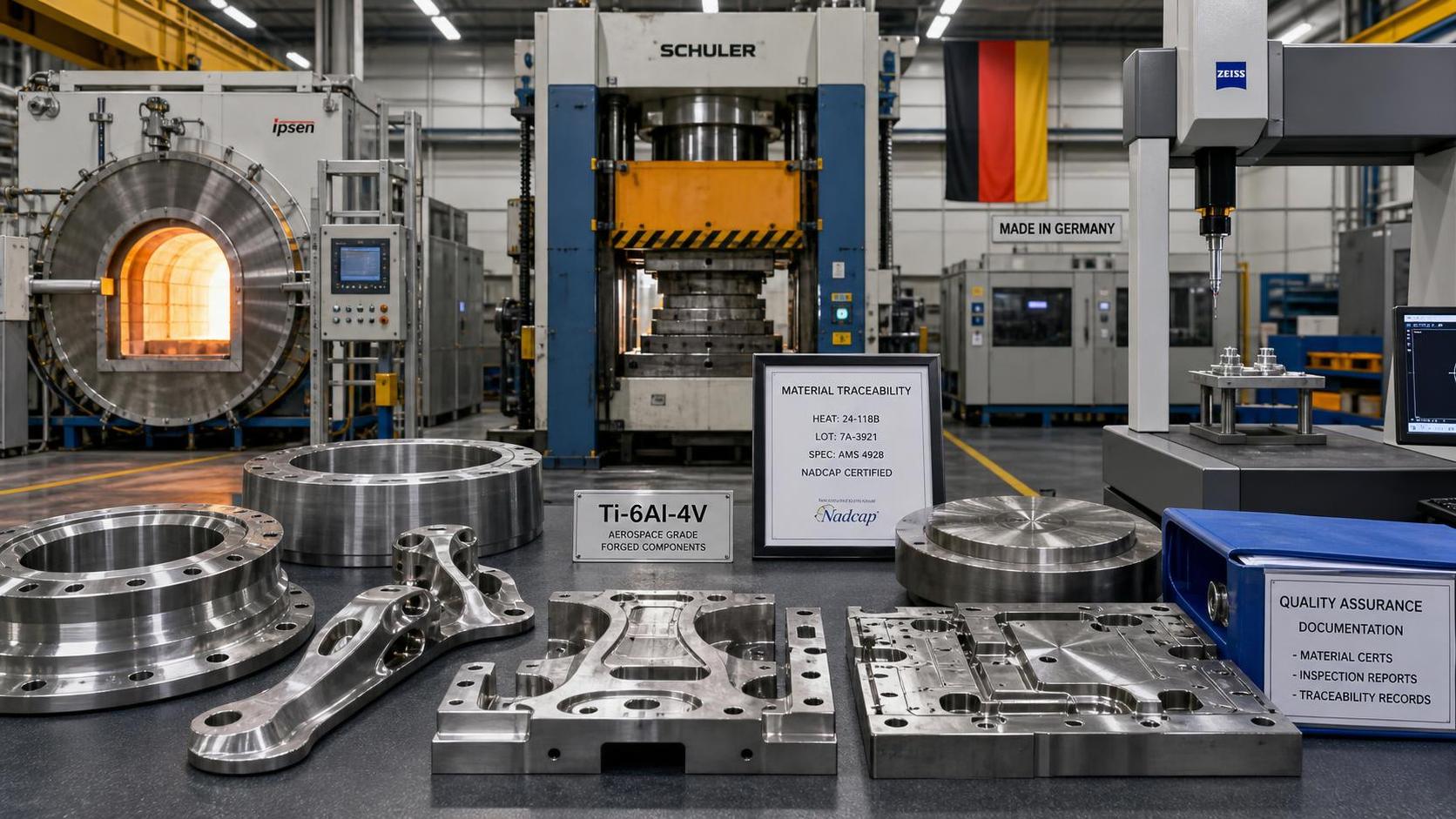 How to Evaluate Titanium Forging Suppliers in Germany for Aerospace Parts