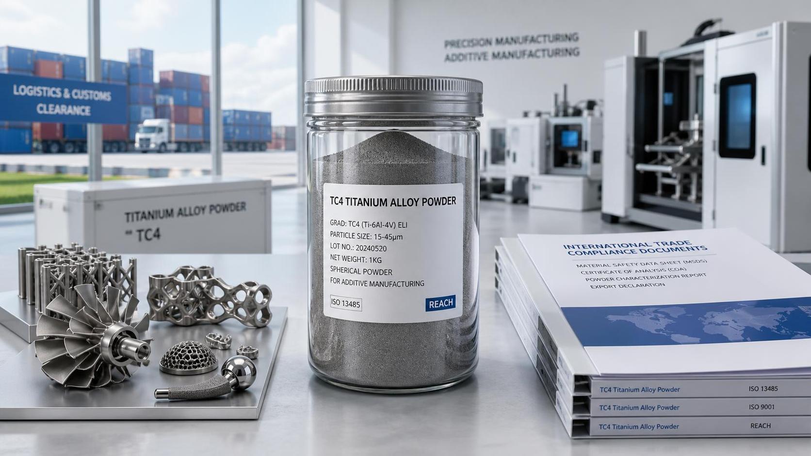 U.S. Sets 25% Anti-Dumping Duty on Chinese TC4 Powder