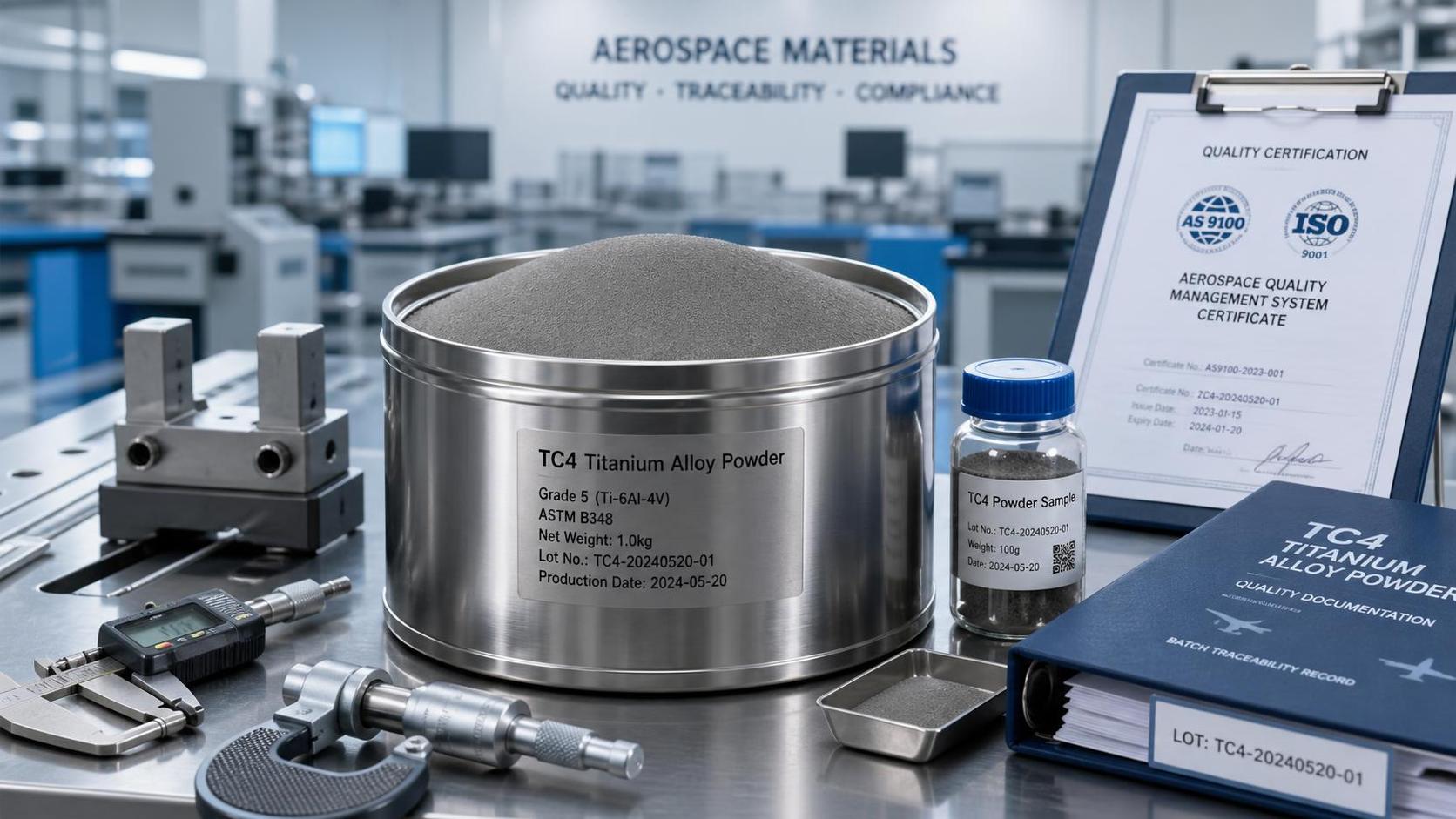 TC4 Titanium Powder Export Readiness Gains Pace