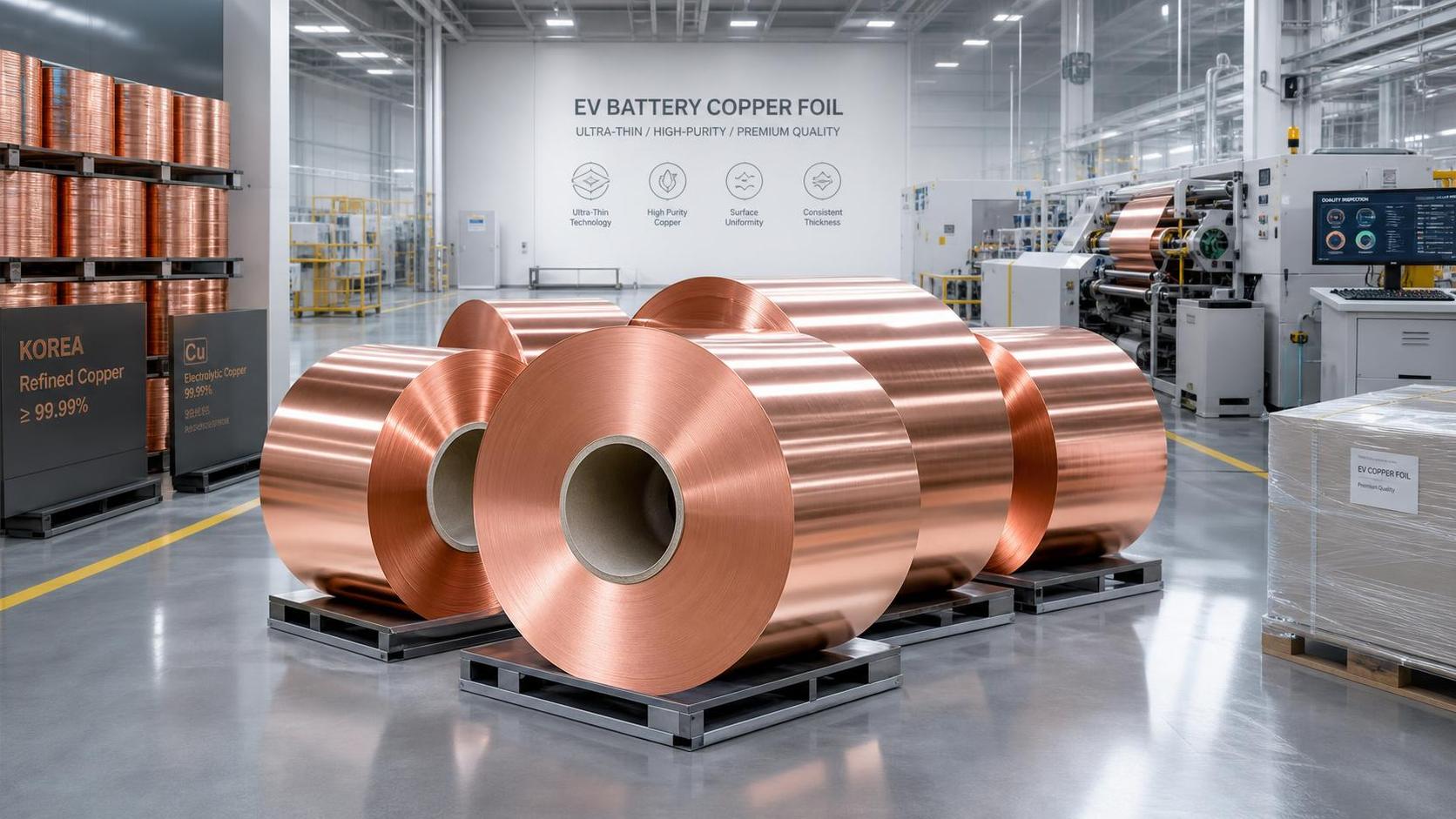 How Korea’s Battery-Grade Copper Supply Affects EV Foil Sourcing and Quality