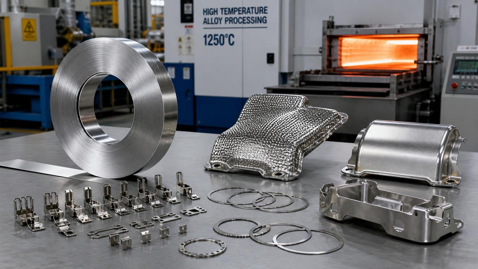 Nickel-based Alloy Steel Strips for Springs, Seals, and Heat Shields