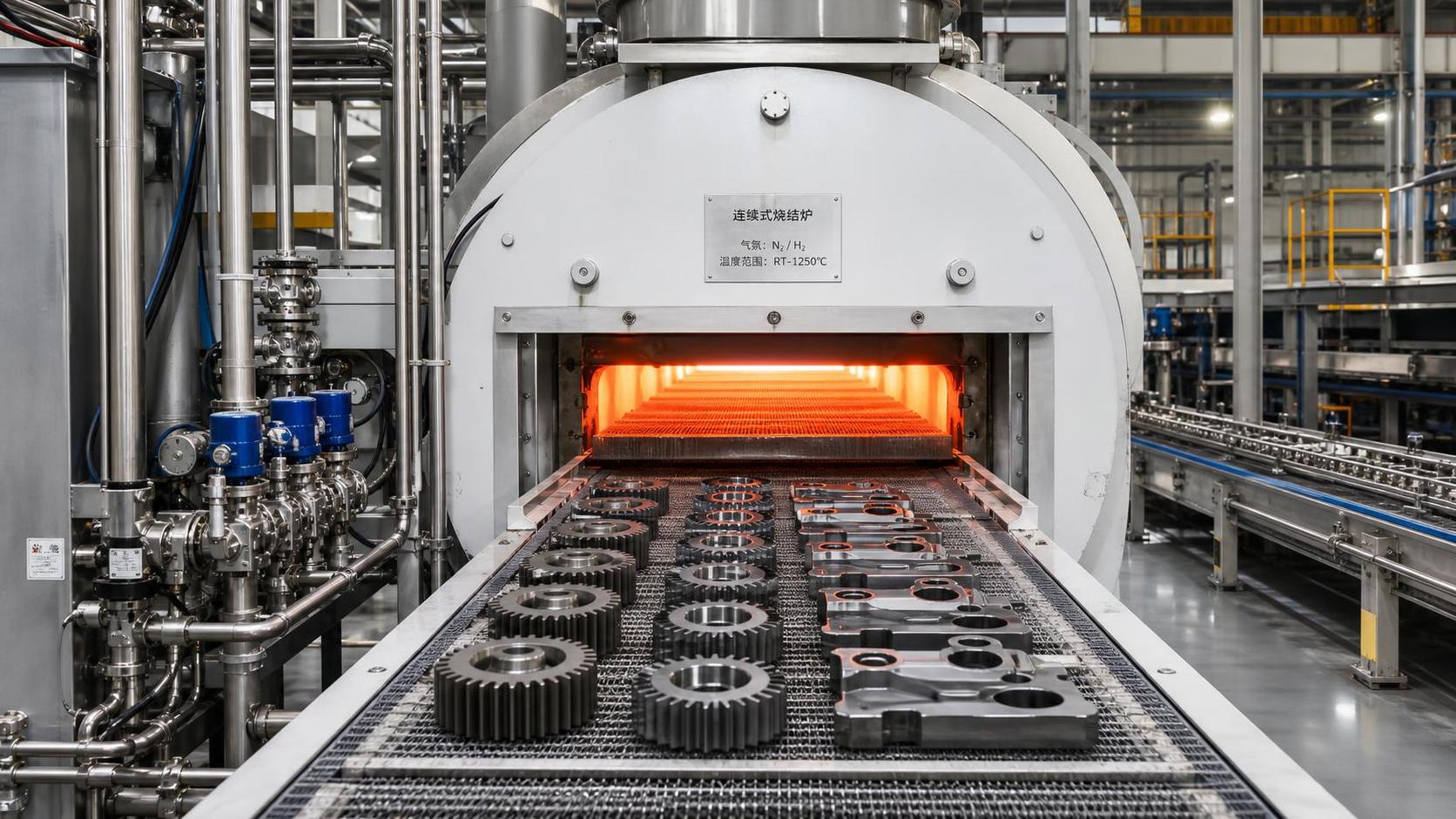 Powder Sintering Process: How Temperature and Atmosphere Control Part Density