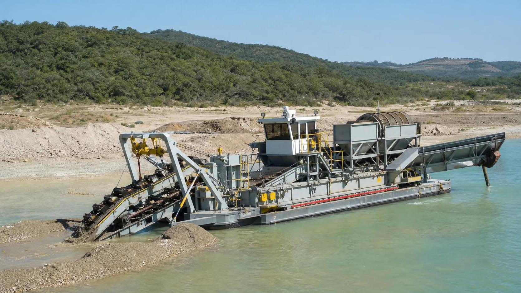 Choosing a Bucket Chain Diamond Dredger for Remote Mining Sites