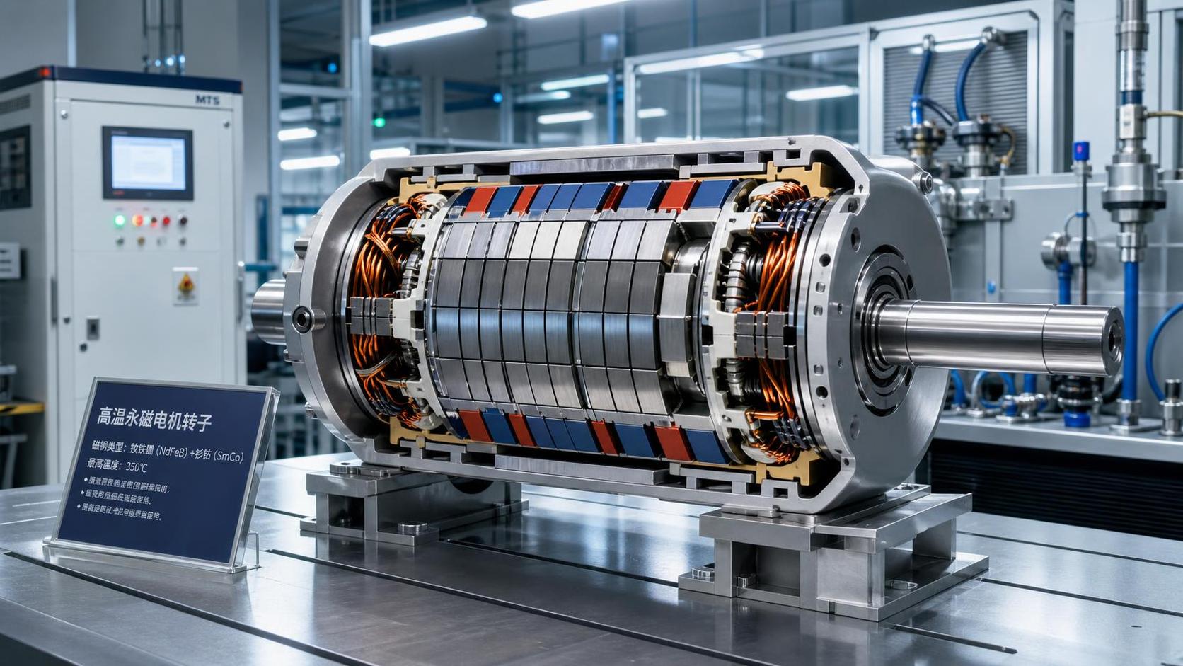 How to Select Permanent Magnet Materials for High-Temperature Motor Applications