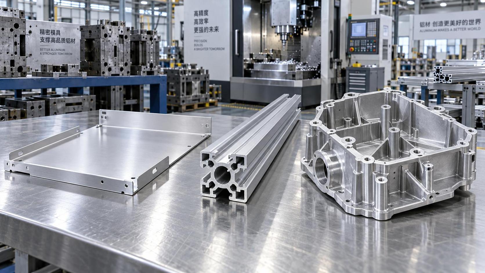 Choosing Aluminum Forming Methods for Thin Sheet, Extrusions, and Complex Parts
