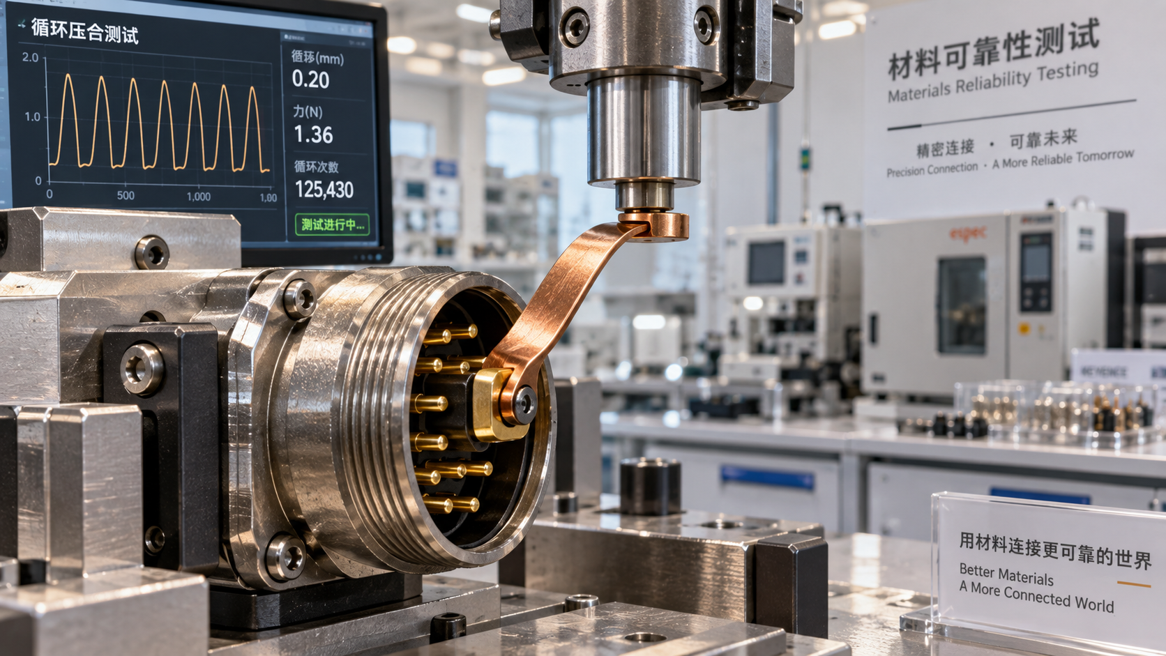 When a beryllium copper lever is suitable for repeated flexing