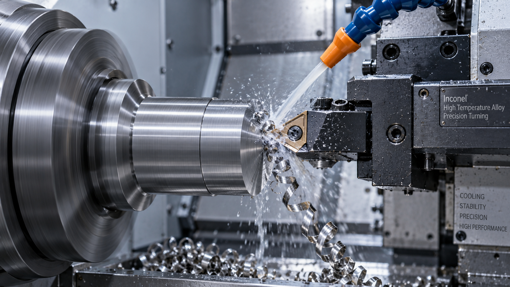 Machining Nickel-Based Superalloys: Controlling Heat and Tool Wear